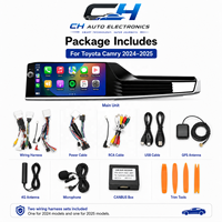 Système de navigation GPS pour Toyota Camry 2024, écran tactile HD 12,3 pouces, Android Auto sans fil, CarPlay, radio stéréo Bluetooth