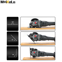 MeiKeLa support de coupe de curseur de positionnement de profondeur de coupe réglable support de meuleuse d'angle