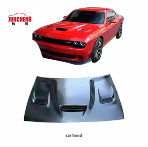 Aluminium de capot de voiture de haute qualité Juncheng pour pièces automobiles Do-dge <span class=keywords><strong>Challenger</strong></span> <span class=keywords><strong>SRT</strong></span> 2017 OEM # 68259672AF - Product Image 1