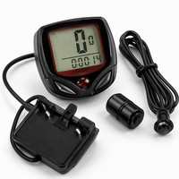 Compteur de vitesse et d'odomètre LCD étanche à 15 fonctions pour vélo, VTT, vélo de route et vélo de ville – Équipement de cyclisme filaire