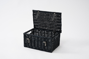 Jy s3hamper hộp sang trọng hình chữ nhật Spa Quà Tặng Giỏ trong số lượng lớn rỗng wicker giỏ làm bằng liễu cá nhân món quà lớn cản trở hộp - Product Image 6