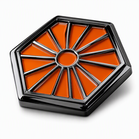Emblème de voiture personnalisé en plastique ABS, logo plat 3D résistant aux UV et aux intempéries, emblème de coffre de voiture pour le style du véhicule