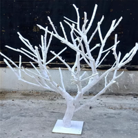 Árbol Seco Artificial Realista sin Hojas, Árbol Falso para Decoración de Interiores de Villas, Vestíbulos y Salas de Exposiciones