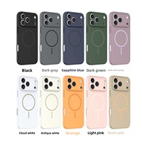 Étui magnétique pour iPhone 14 15 16 Plus 17 18 Pro Air Pro Max avec trou pour cordon, bouton de contrôle de la caméra et recharge sans fil