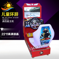 Pédale de simulation de course universelle au niveau de la piste Sensation immersive du pied pour PC/Console Jeux de course Poupée compatible avec les machines
