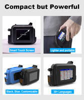 Mini-imprimante portable personnalisée pour l'impression de données d'expiration sur sacs de riz et cartons, fabrication flexible