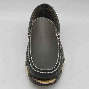 LXG, los zapatos de guisantes verdes salvia hechos a mano de ajuste relajado más vendidos, zapatos náuticos de suela de goma coloridos a la moda, populares en África HSW037 - Product Image 5