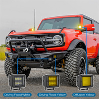 Feux antibrouillard LED de 3 pouces, remplacement OE, faisceau large, pour Ford Bronco Raptor 24-25