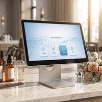 Analyseur Intelligent AI du Cuir Chevelu et des Follicules, Écran Large 15,6 Pouces, Grossissement 50 à 200X, Appareil Professionnel pour Salon de Beauté