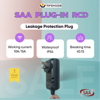 RIFENG SAA Standard Industriel 10A RCD Protection contre les fuites Prise de protection contre les fuites pour appareils électriques IP54 Étanche