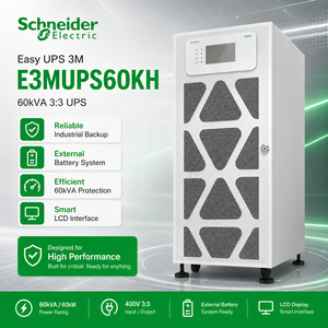 <span class=keywords><strong>APC</strong></span> E3MUPS60KH Systèmes d'alimentation sans interruption (ASI) triphasés 100 kVA 300 kVA 2000 kVA avec <span class=keywords><strong>onduleur</strong></span> en ligne, alimentation AI et batterie de secours au lithium LiFePO4 - Product Image 4