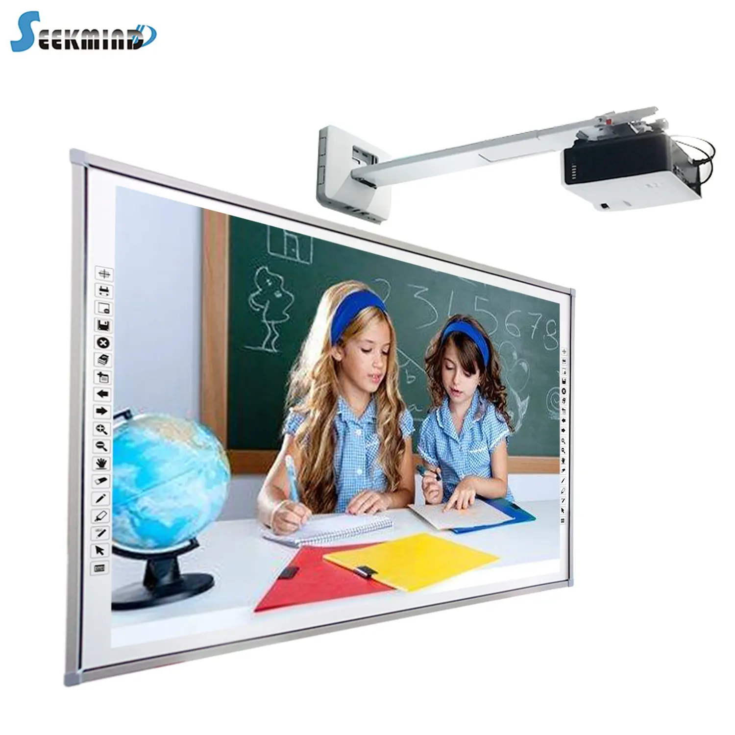 Infrared intelligent teaching whiteboard for school digital whiteboard electronic blackboard