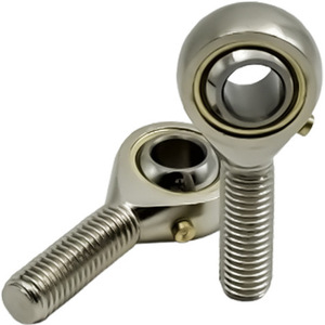 Rodamiento esférico de extremo de varilla BLD, 20 mm de diámetro exterior, cromado, con grasa, rosca externa - Product Image 2
