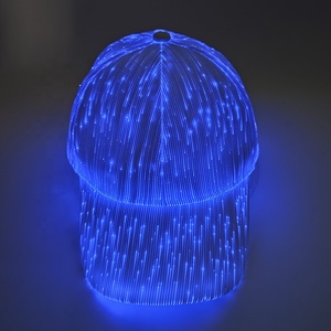 Tùy Chỉnh Thiết Kế Đầy Màu Sắc Sáng Phát Sáng <span class=keywords><strong>LED</strong></span> Bóng Chày Mũ USB Sạc Ánh Sáng up Mũ Cho Đảng Lễ Hội Giáng Sinh Âm Nhạc Tổ Chức Sự Kiện - Product Image 4