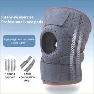 Genouillère de compression épaisse en néoprène de haute qualité avec conception respirante pour la sécurité sportive des adultes - Collection Printemps - Product Image 3