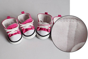 Nuevos productos Zapatos para mascotas Deportes Casual Impermeable Suelas antideslizantes Transpirable Cómodo Botas para mascotas Zapatos <span class=keywords><strong>de</strong></span> lona para perros - Product Image 4