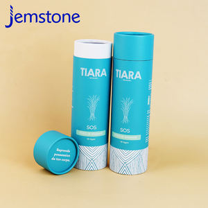 กล่องบรรจุภัณฑ์ทรงกระบอกทำจากกระดาษคราฟท์สำหรับสมุนไพรเกรดอาหาร รีไซเคิลได้ ออกแบบได้ตามต้องการ บรรจุภัณฑ์แบบหลอดกระดาษสำหรับชาสมุนไพร - Product Image 3