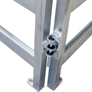 Penna metallica zincata per uso pesante portatile da 12 piedi in tubo d'acciaio durevole per allevamento di cavalli da cortile - Product Image 3