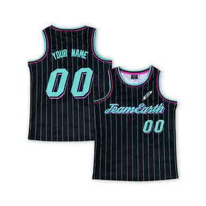 Custom Basketball Wear Mesh Team Youth Embroidered Logo Popular Color Basketball Jerseys