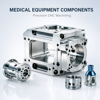 Support de montage d'équipement médical personnalisé, pièces en aluminium CNC de précision