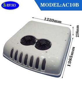 Máy Điều Hòa Không Khí Đậu Xe Tải 12V 24V Bền Bỉ Máy Điều Hòa Không Khí Điện Cho Xe Buýt Mini Thuyền AC10B - Product Image 2