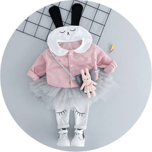 Disfraz de Princesa para Niña, Venta al por Mayor, Leggings con Volantes y Camiseta Larga, Conjunto de Ropa para Niña, Compra Directa de China - Product Image 6