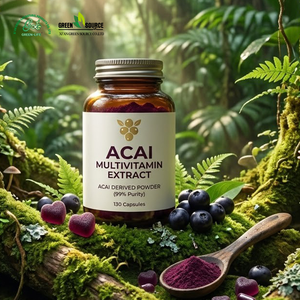 Poudre <span class=keywords><strong>d</strong></span>'açaï biologique lyophilisée, superaliment, approvisionnement en vrac pour les smoothies, les boissons et les compléments alimentaires - Product Image 6