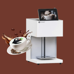 Imprimante alimentaire et pour café couleur EB-FC1 avec tête d'impression XP600, encre comestible, commande vocale, Wi-Fi pour café et latte art - Product Image 6