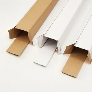 Embalagem de produtos personalizados Caixas brancas pequenas Caixa de papelão para cosméticos de papel branco liso para frascos de cosméticos