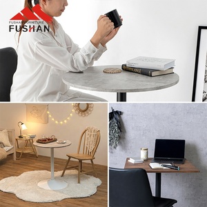 Gran oferta de muebles de restaurante de diseño moderno, mesas de comedor, mesa de centro cuadrada de madera con Base de Metal, mesa de comedor para cafetería - Product Image 3