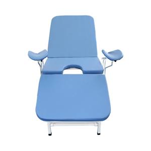Hastanelerde doğum ve jinekoloji için kullanılan yüksek kaliteli ve dayanıklı Metal jinekolojik muayene yatağı - Product Image 6
