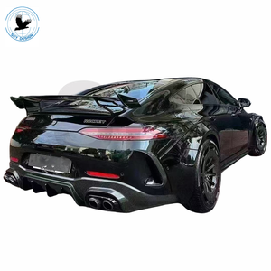 Rocket 900 BodyKit para Mercedes <span class=keywords><strong>AMG</strong></span> <span class=keywords><strong>GT43</strong></span> GT50 GT53 GT63S Coches de 4 puertas Parachoques delantero Difusor trasero Spoiler Guardabarros anchos Clips-Nuevo - Product Image 5