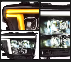 ไฟหน้า LED AURON 12V 60W 6000K 6000 ลูเมนส์ รุ่นใหม่ สำหรับ Tank 500 ปี 2022-2026 (ติดตั้งเพิ่มเติม/อัพเกรด) ใหม่ - Product Image 2