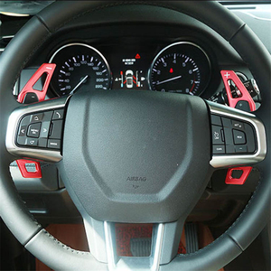 Volante testa Ingranaggi del cambio paddle manopola sticker per land <span class=keywords><strong>rover</strong></span> <span class=keywords><strong>range</strong></span> <span class=keywords><strong>rover</strong></span> discovery <span class=keywords><strong>sport</strong></span> 5 vellar vogue L405 L494 <span class=keywords><strong>accessori</strong></span> - Product Image 4