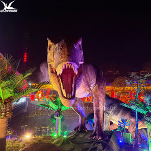 Haichuan büyük mekanik dinozor modeli trambolin parkları için tam boy hareketli dinozor satış dayanıklı köpük yapılmış - Product Image 4