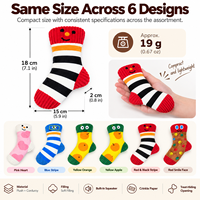 Jouet pour chien en forme de chaussette en peluche avec papier froissé et compartiment pour cachettes de friandises