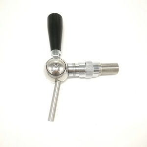 GB Vente chaude 304 acier inoxydable Belgian Ball robinet de bière contrôle de débit réglable de haute qualité - Product Image 4