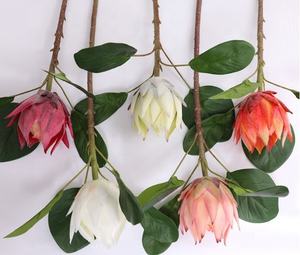 <span class=keywords><strong>Precio</strong></span> de fábrica de alta final emulación elegante cabeza grande artificial rey protea flor - Product Image 6