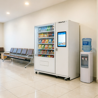 Distributeurs automatiques de boissons en métal avec écran tactile et options de paiement multiples pour les aires de jeux intérieures - iMakeTech Garantie 1 an