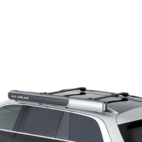 ADA OVERLAND Auvent latéral de voiture 200 cm 270 degrés, coque ABS pour 4x4 SUV, camping tout-terrain, imperméable, résistant aux UV, éclairage LED
