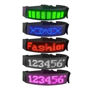 Collar LED para Mascotas con Control por Aplicación, Impermeable, Recargable por USB, de Nailon, con Luz Intermitente - Product Image 6