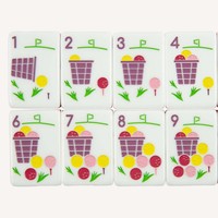 Mahjong de Noël : Ensemble de tuiles de Mahjong de luxe à quatre niveaux de style américain avec gravure – Le cadeau idéal pour les joueurs (160 tuiles)