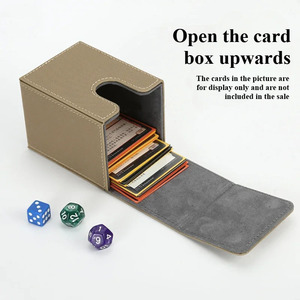 Meilleures ventes OEM <span class=keywords><strong>Torson</strong></span> Porte-cartes de jeu en cuir PU à rabat avec fermeture magnétique puissante pour plus de 100 cartes TCG MTG Commander - Product Image 5