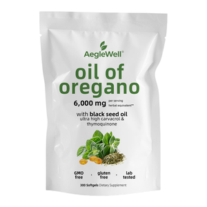 Vitahall Vente directe usine OEM/ODM de gélules d'huile d'origan à <span class=keywords><strong>micro</strong></span>-ingrédients, complexe <span class=keywords><strong>2</strong></span>-en-1 contenant de l'huile de nigelle - Product Image 1