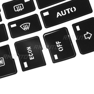Pegatinas Decorativas para Reparación de Botones de Control de Climatización de Aire Acondicionado para Automóviles Audi A4 B6 B7 2000 2001 2002 2003 2004 - Product Image 5