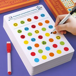 Cpc Ce Certified Hot Selling Iq Brain Teaser Early Education Busy Line Tracing Math Focus <b>Training</b> Learning <b>Book</b> - Product Image 2