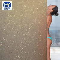 Film adhésif givré pour la confidentialité, film statique pour fenêtre sans colle, anti-UV pour porte de salle de bain, vente en gros, taille personnalisée