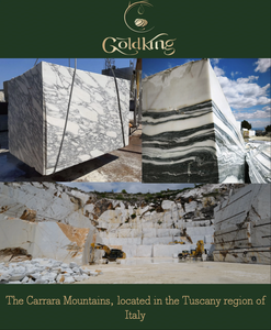 卡拉拉白大理石板抛光表面现代设计天然石材酒店应用大板尺寸 - Product Image 3