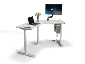 Escritorio de Oficina para Computadora, Esquinero, Eléctrico, con Altura Ajustable - Product Image 6