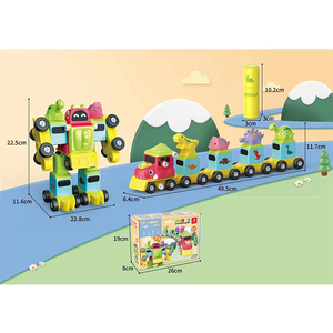 Hot STEM jouet 5 en 1 <span class=keywords><strong>robot</strong></span> à démonter camions <span class=keywords><strong>transformer</strong></span> en <span class=keywords><strong>robot</strong></span> construction jouet de construction cadeaux - Product Image 5